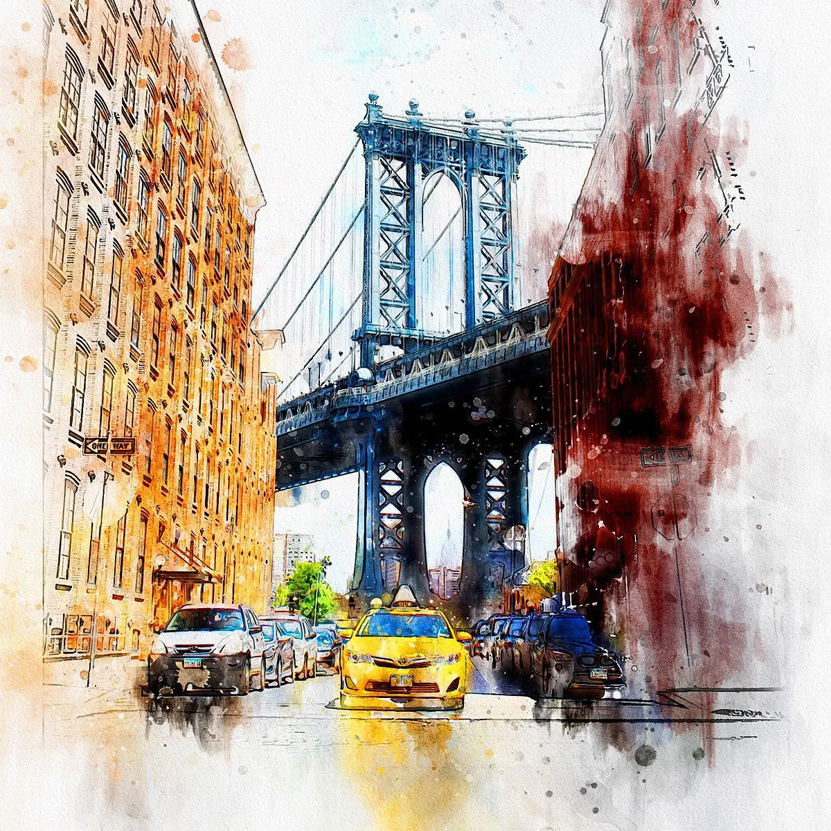 Watercolor Photoshop Artistic Action