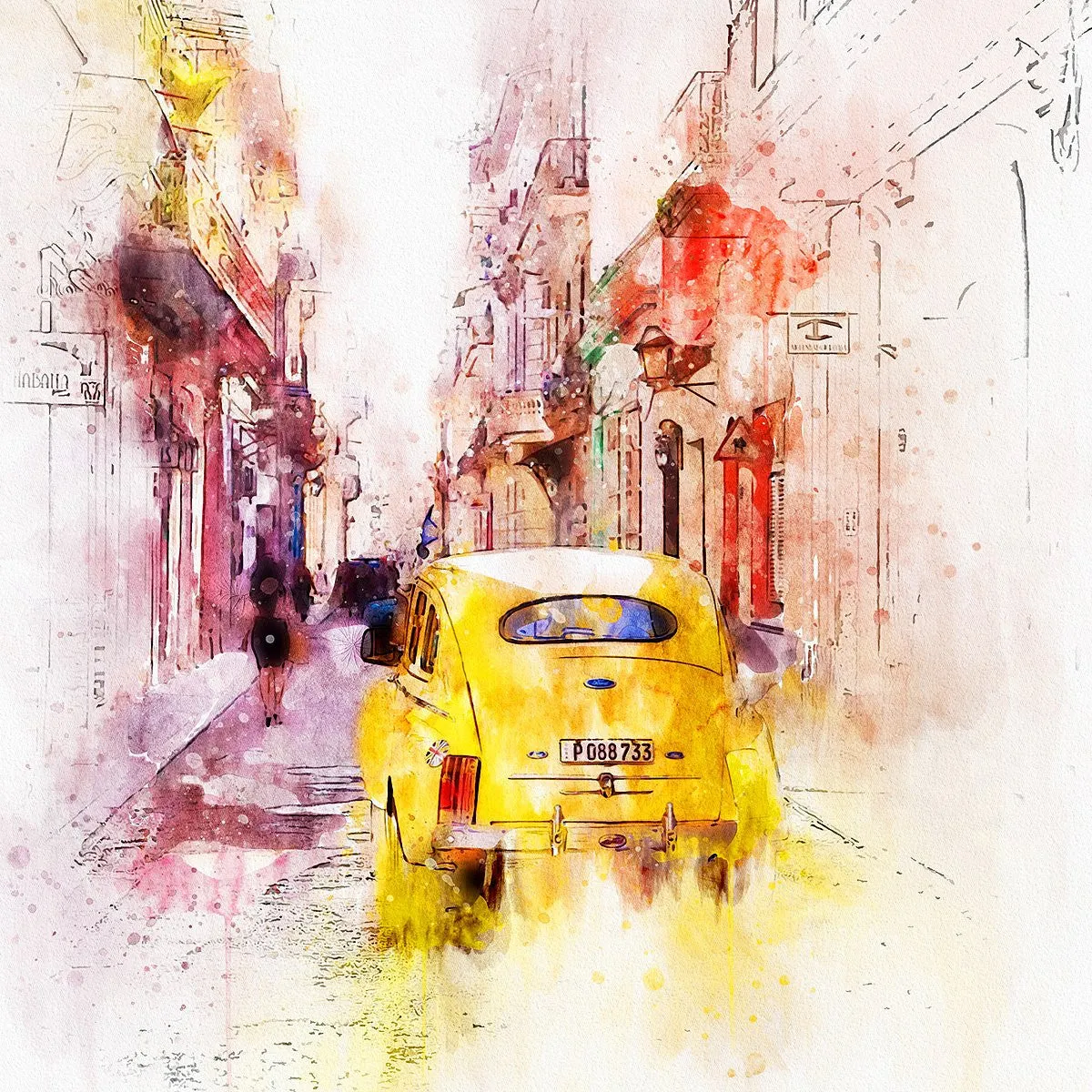 Watercolor Photoshop Artistic Action