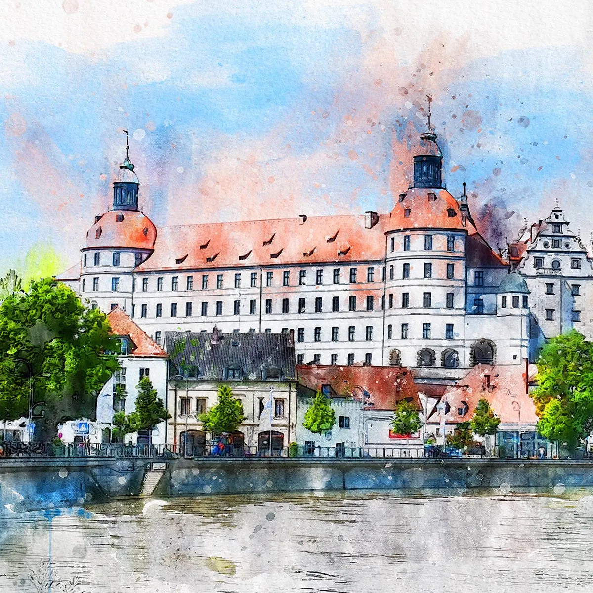 Watercolor Photoshop Artistic Action