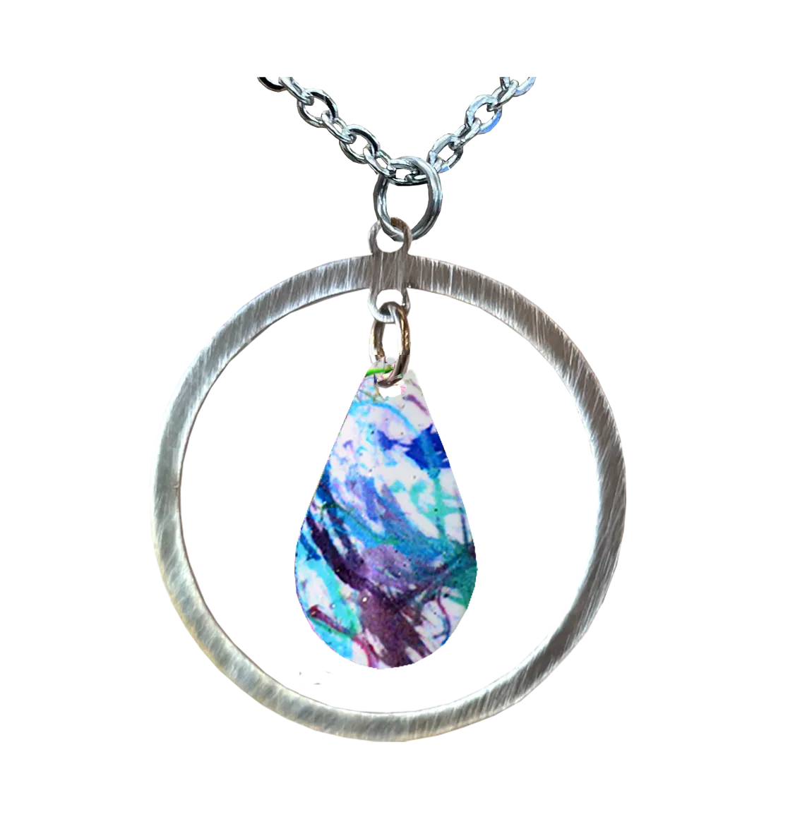 Watercolors by Alaso Necklace, Item #4795X