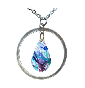 Watercolors by Alaso Necklace, Item #4795X