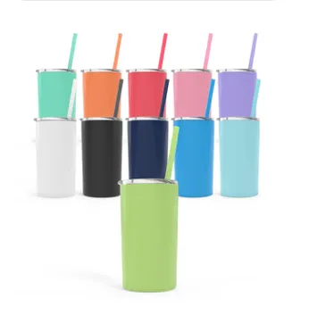 Whatever Sprinkles Your Donut 12 Oz Skinny Mini UV PRINTED Travel Tumbler