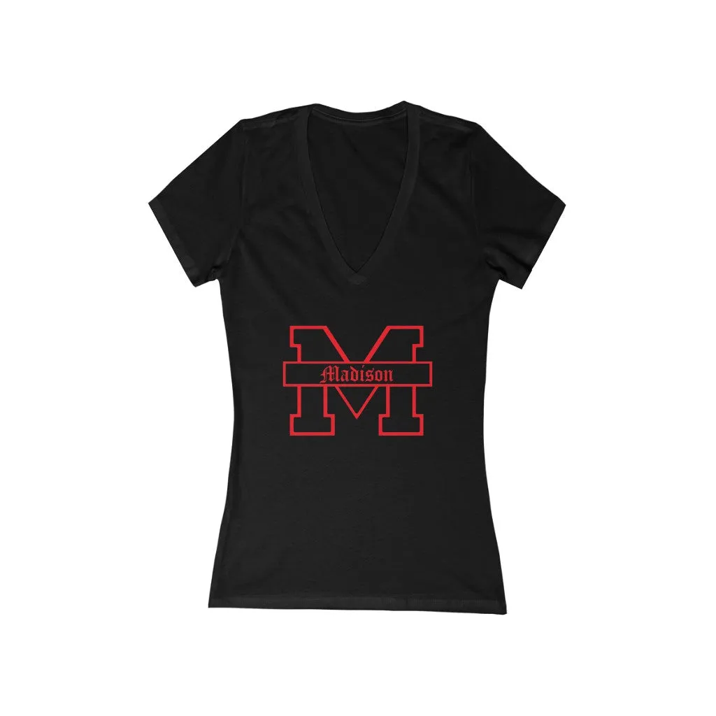 Women's Madison Deep V-Neck Tee