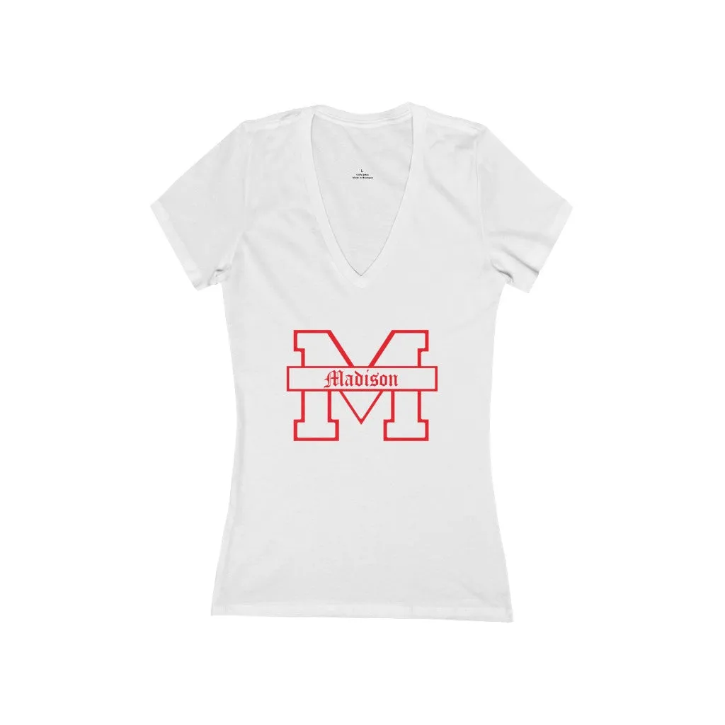 Women's Madison Deep V-Neck Tee