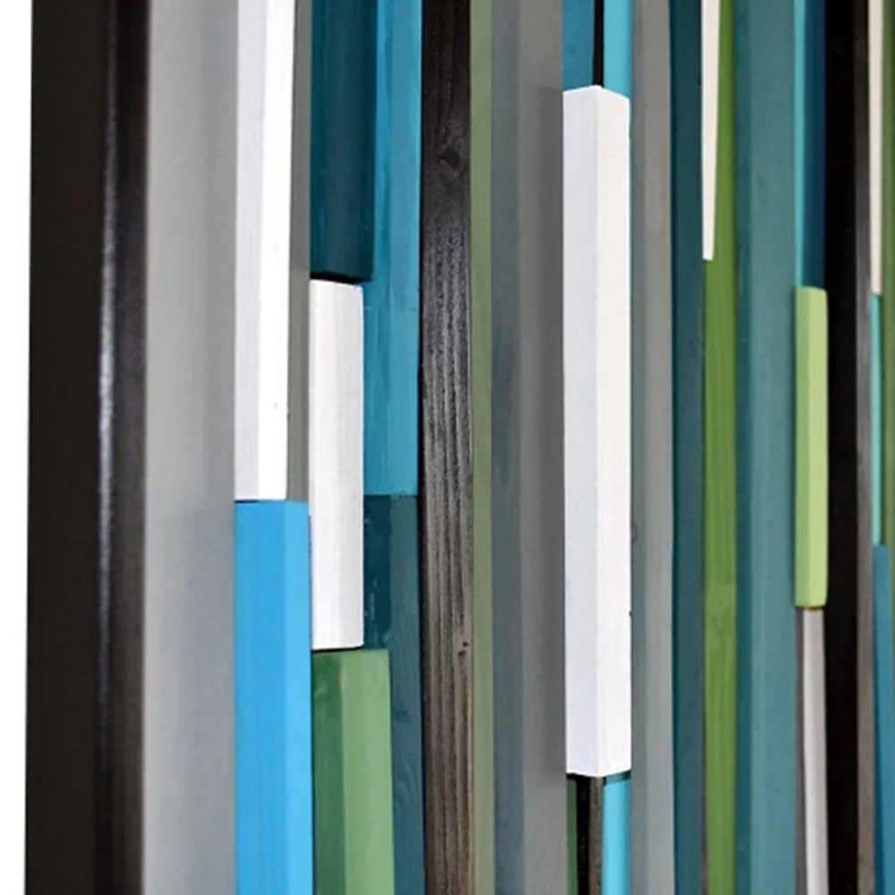 Wood Wall Art - Reclaimed Wood Art - 3D Art -  20x60
