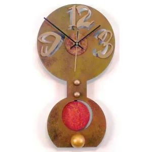 Zapp 18 Pendulum Wall Clock by David Scherer